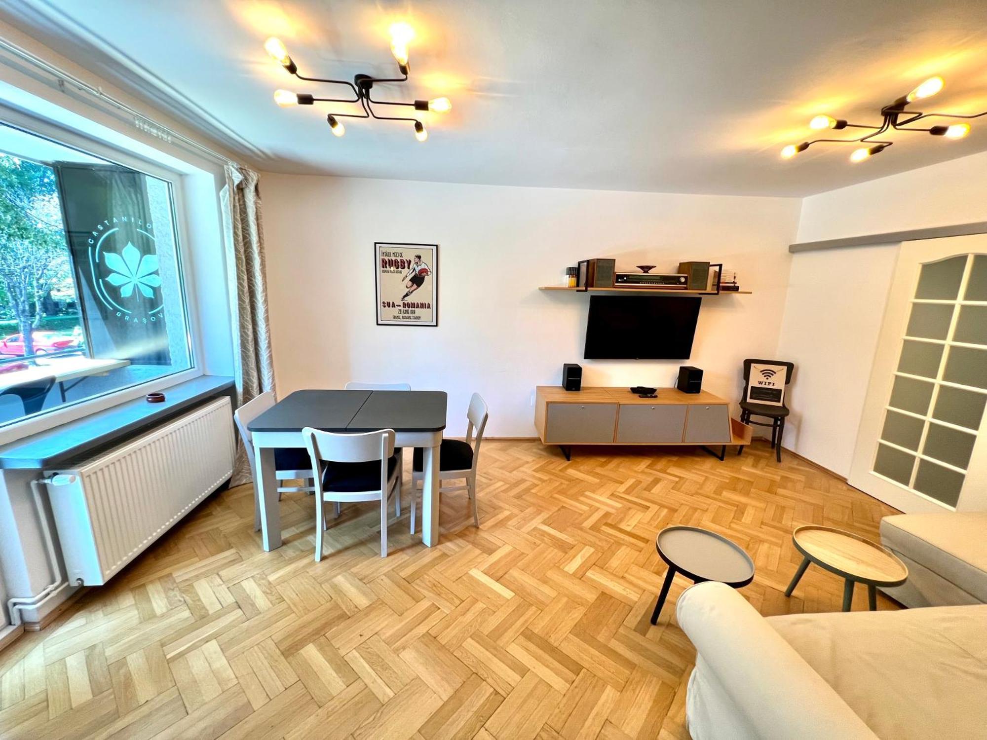 Castanilor 6 - Hip Industrial Apartment Close To City Centre Braszów Zewnętrze zdjęcie